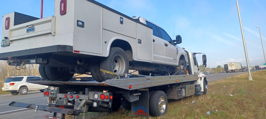 A towed 4x4